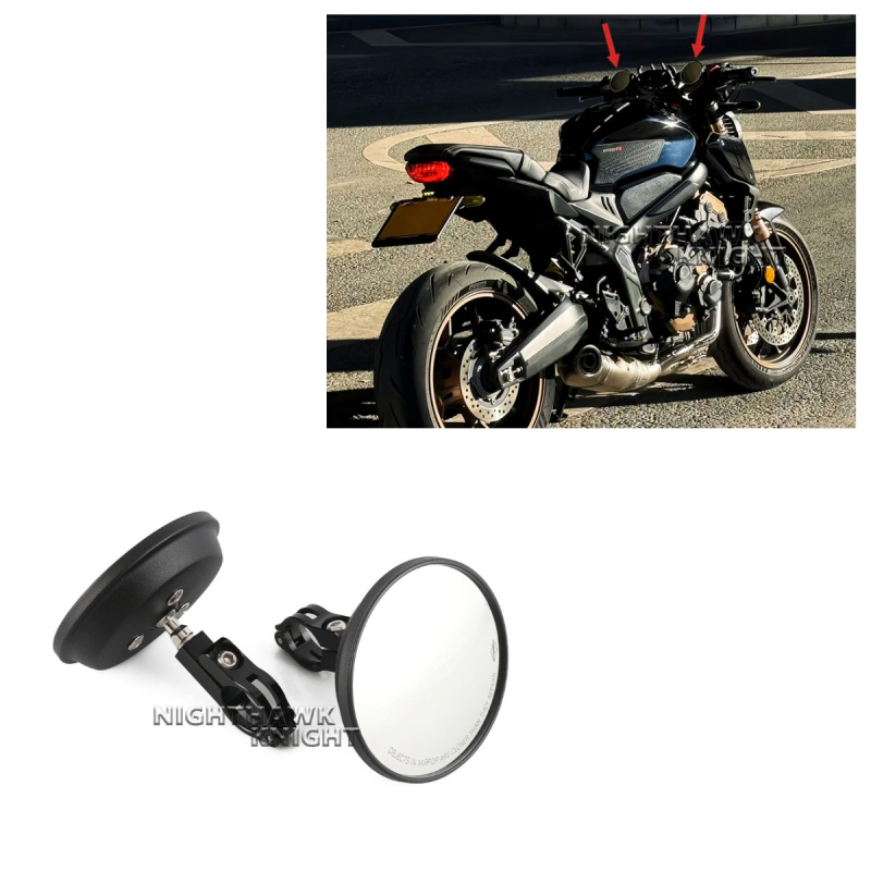 Mirror Handlebar Convex - مرآة دائرية محدبة واسعة الزاوية للنقطة