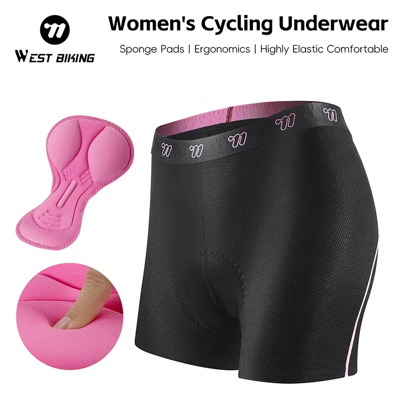 Cycling Shorts For Commute - ملابس داخلية نسائية للدراجات من WEST