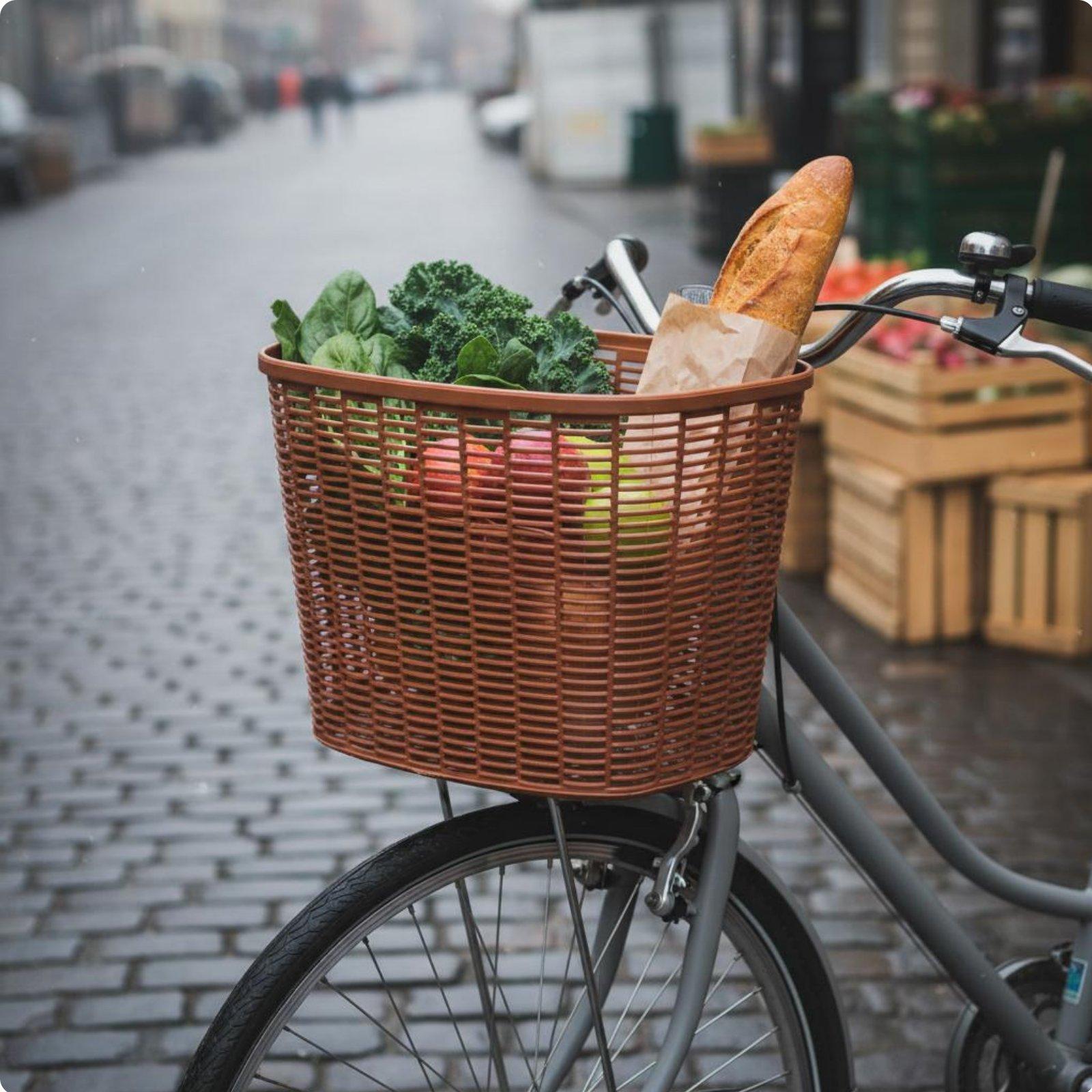 سلة دراجة واسعة، تصميم كلاسيكي - مراجعة Cycling Commute Essentials وسعره