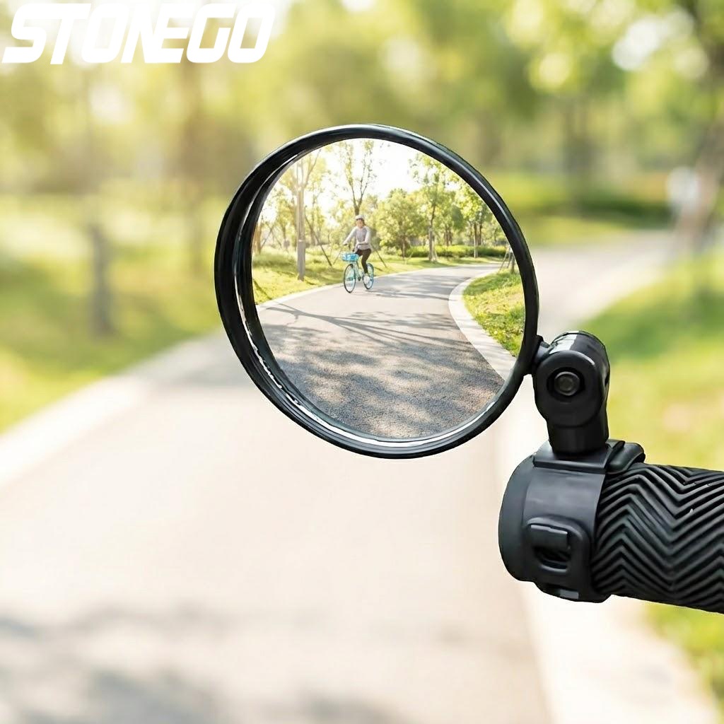 مرآة خلفية قابلة للتعديل لمقود - مراجعة Mirror Handlebar Convex وسعره
