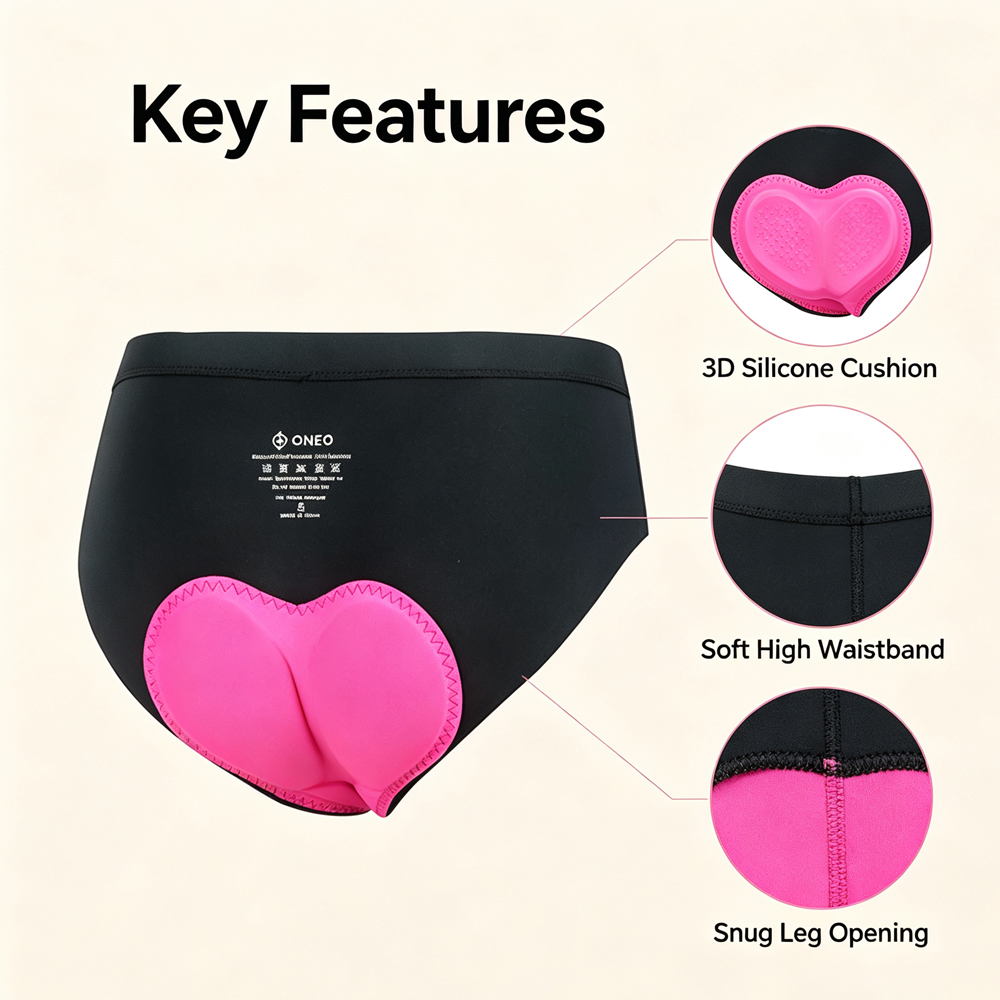 ملابس داخلية نسائية مبطنة بتقن - مراجعة Cycling Shorts For Commute وسعره