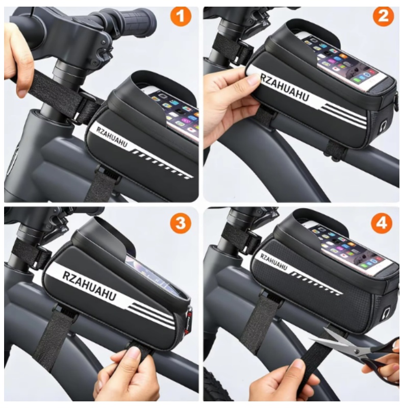 حقيبة تخزين للهاتف مقاومة للما - مراجعة Cycling Commute Bag وسعره