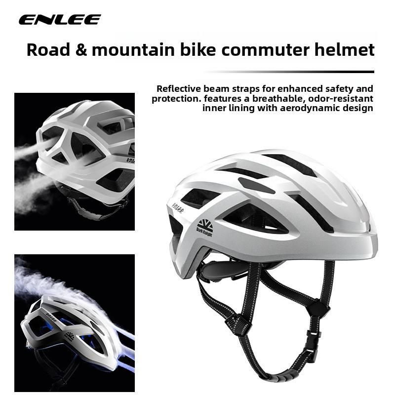 ENLEE خوذة دراجة في الهواء الط - مراجعة Commute Cycling Helmet وسعره