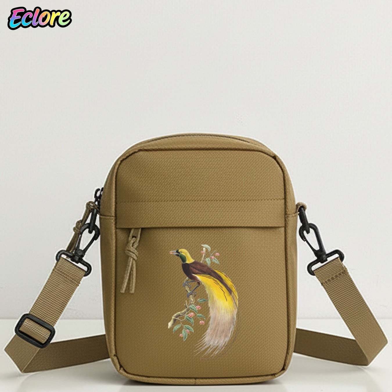 حقيبة كتف للرجال بطبعة زهور طا - مراجعة Cycling Commuter Bag وسعره