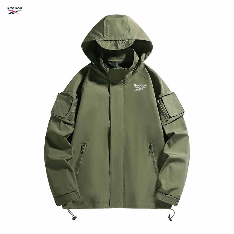 سترة ريبوك للرجال مقاومة للريا - مراجعة Cycling Rain Jacket Commute وسعره