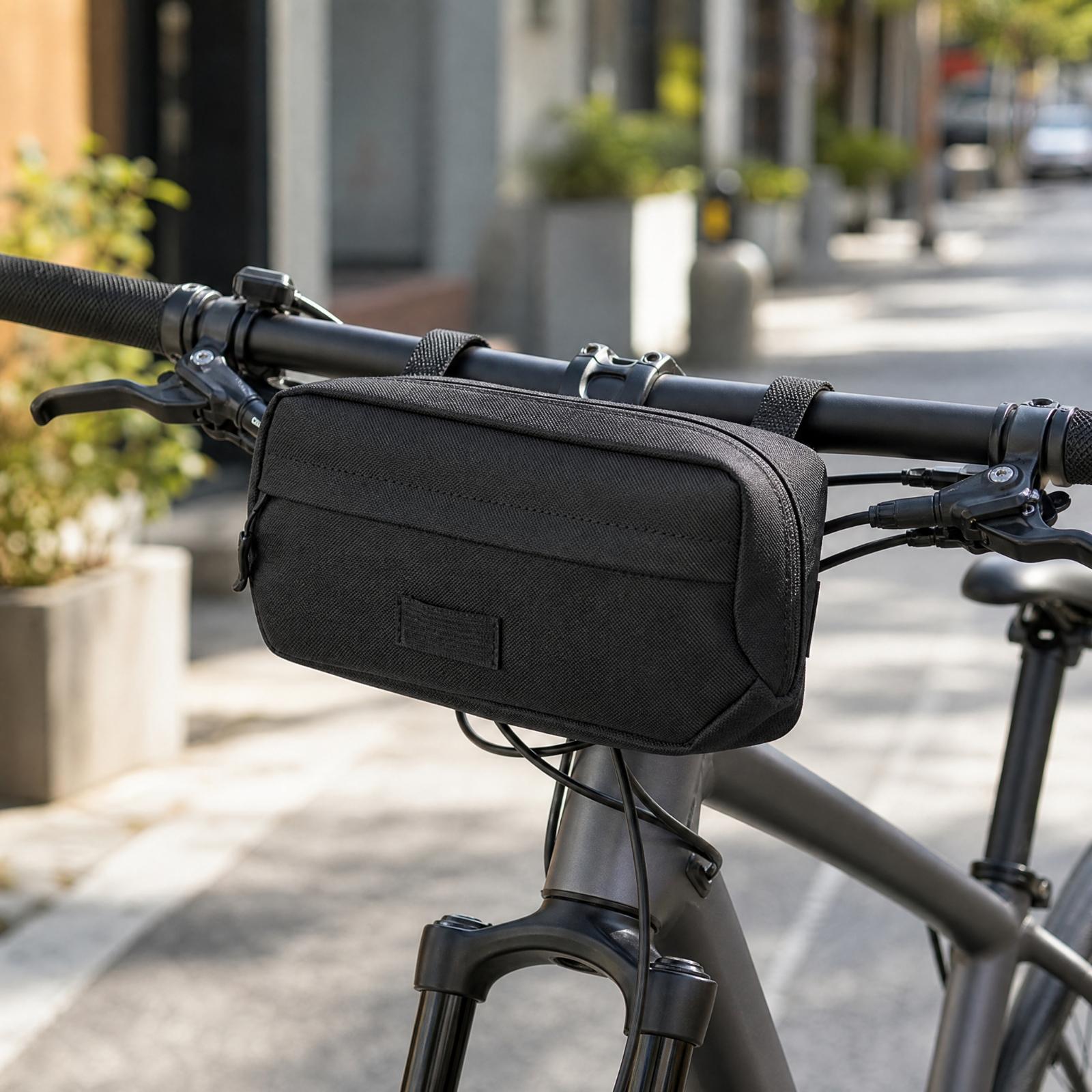 حقيبة صغيرة لحملها على مقود ال - مراجعة Cycling Commute Essentials وسعره