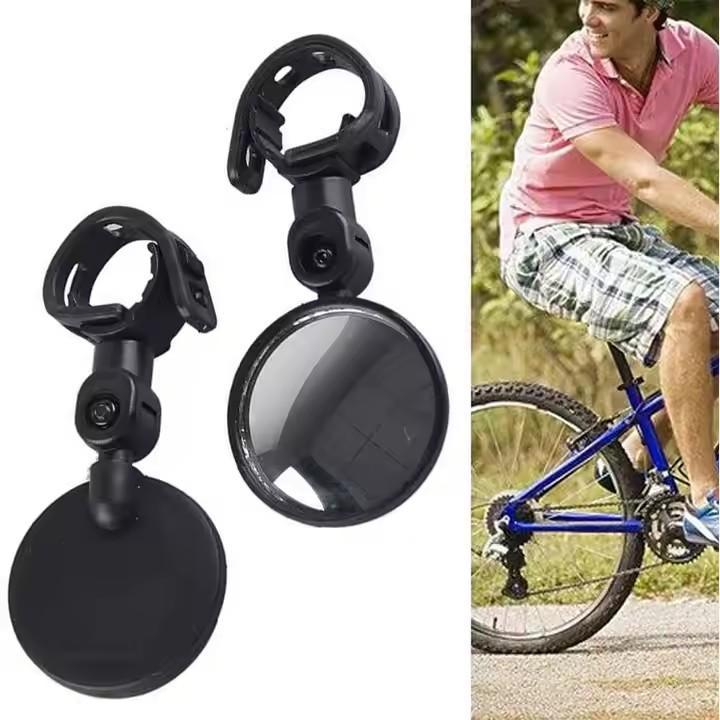 مرايا الدراجة محدبة زاوية واسع - مراجعة Mirror Handlebar Convex وسعره